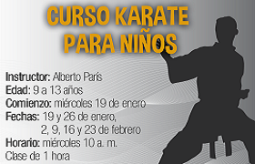 Karate para niños