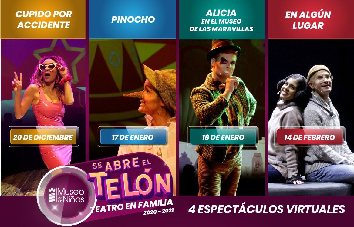 Los 4 espectáculos virtuales