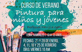 Pintura para niños y jóvenes